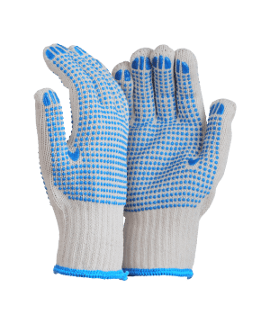 Single Polka Dot Work Gloves