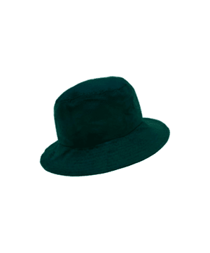 Narrow Brim Cotton Bucket Hat