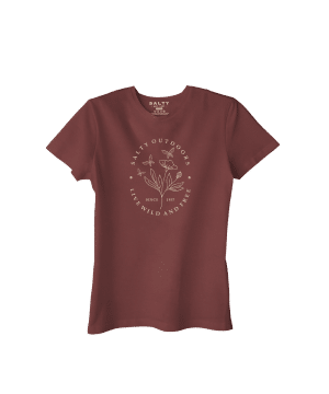 End Of Range - Endless Summer Womens T-Shirt Live Wild Flower