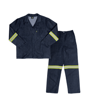 Paramount Reflective Denim Conti Suit