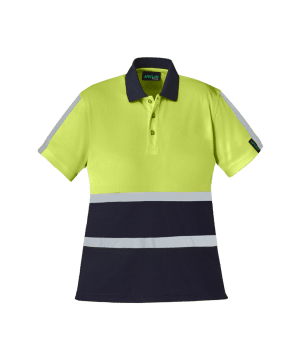 Women's Hi-Vis Two Tone Golfer With Reflective Tape