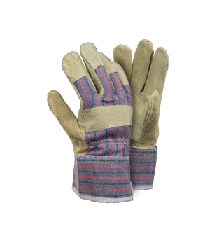 Premium Pig Skin Candy Stripe Gloves