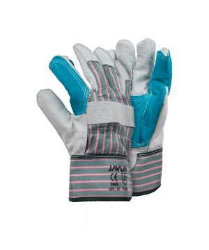 Chrome Leather Reinforced Candy Stripe Gloves