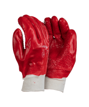 PVC Extra Heavy Weight Knit Wrist Gloves