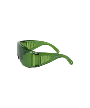 Wrap Around Anti Scratch Spectacles Green Lens