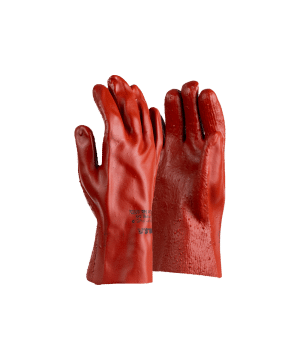 PVC Heavyweight Rough Palm Gloves - 27cm