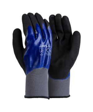 Fully Coated Double NBR Nitrile Flexi Gloves