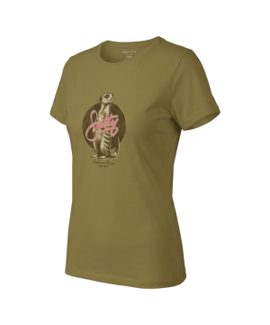 Salty Womens T-Shirt Mrs Meerkat