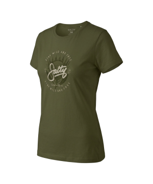 Salty Womens T-Shirt Wild Protea